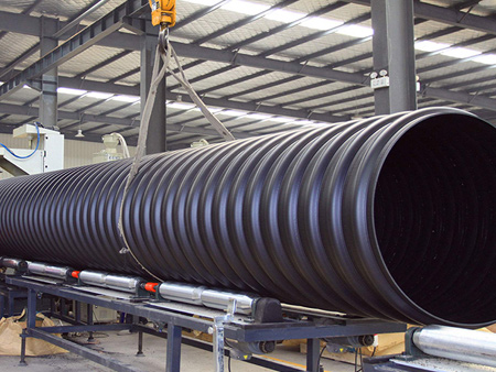 鋼帶增強(qiáng)聚乙烯螺旋波紋管廠