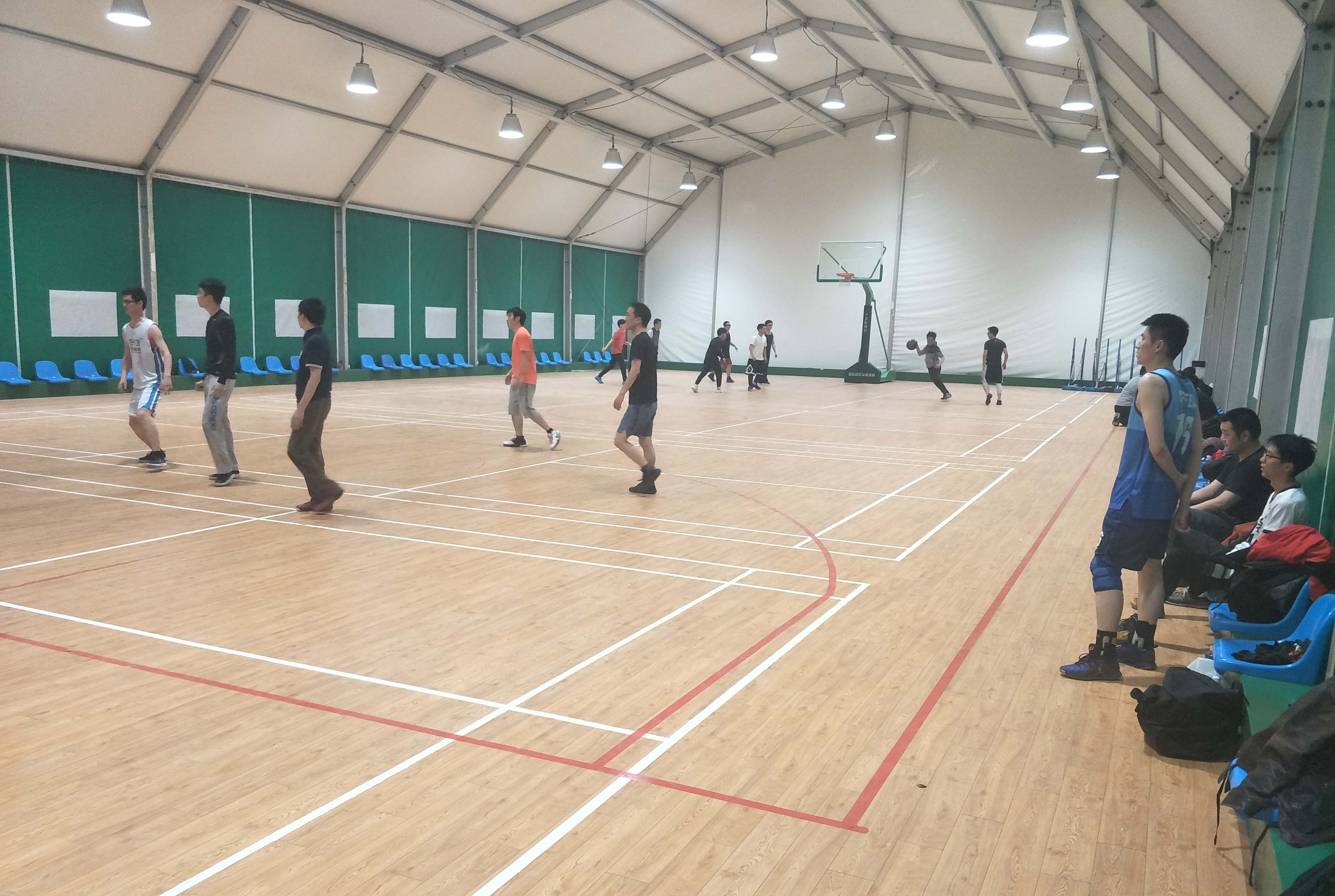 img of 上海樓頂18米多拱形籃球篷房