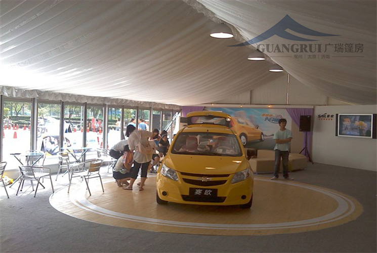 車展活動(dòng)上用的篷房